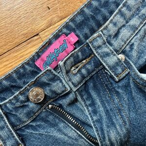 Edikted Blue Denim Carpenter Jeans